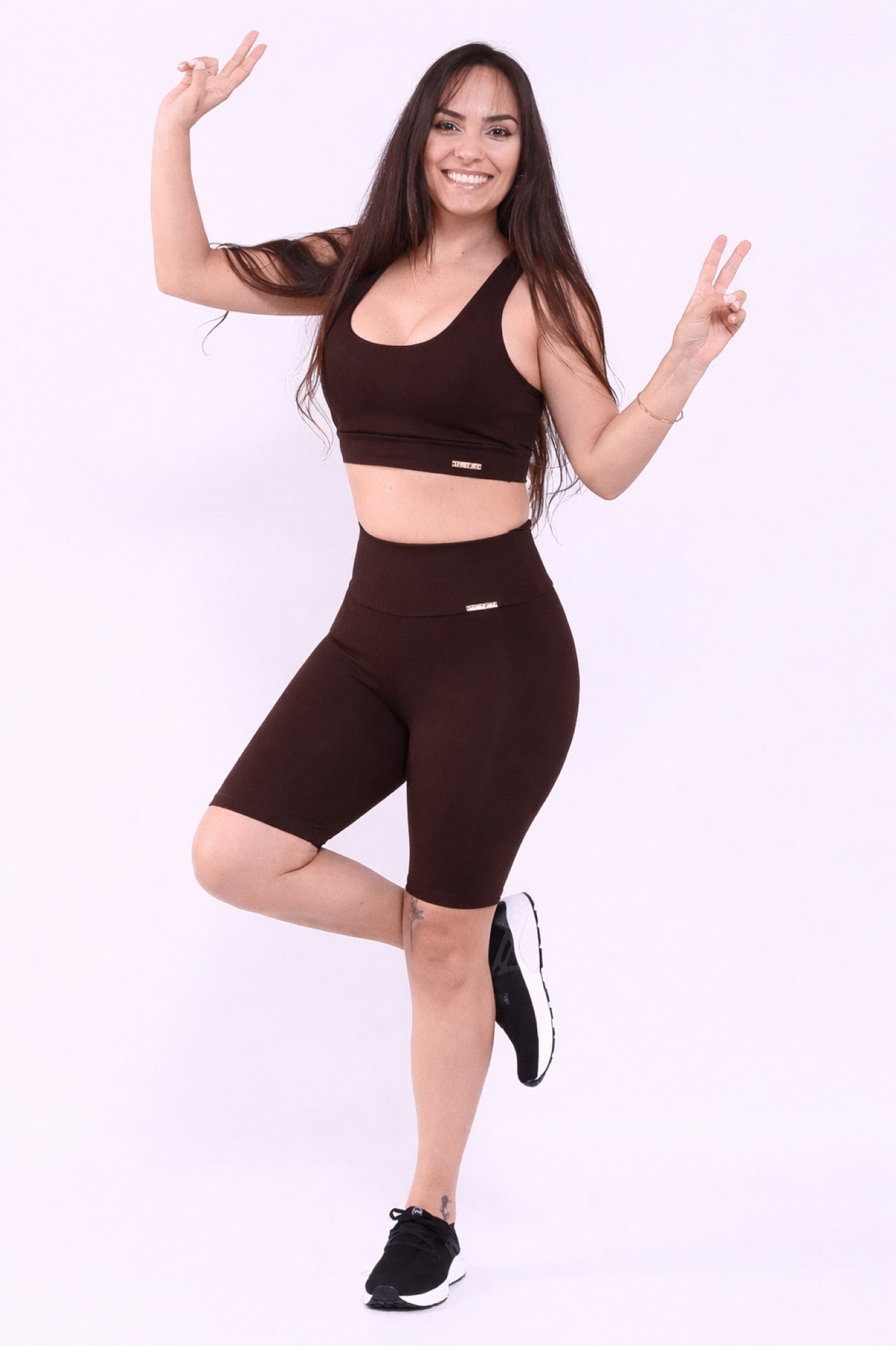 Bermuda Academia Marrom