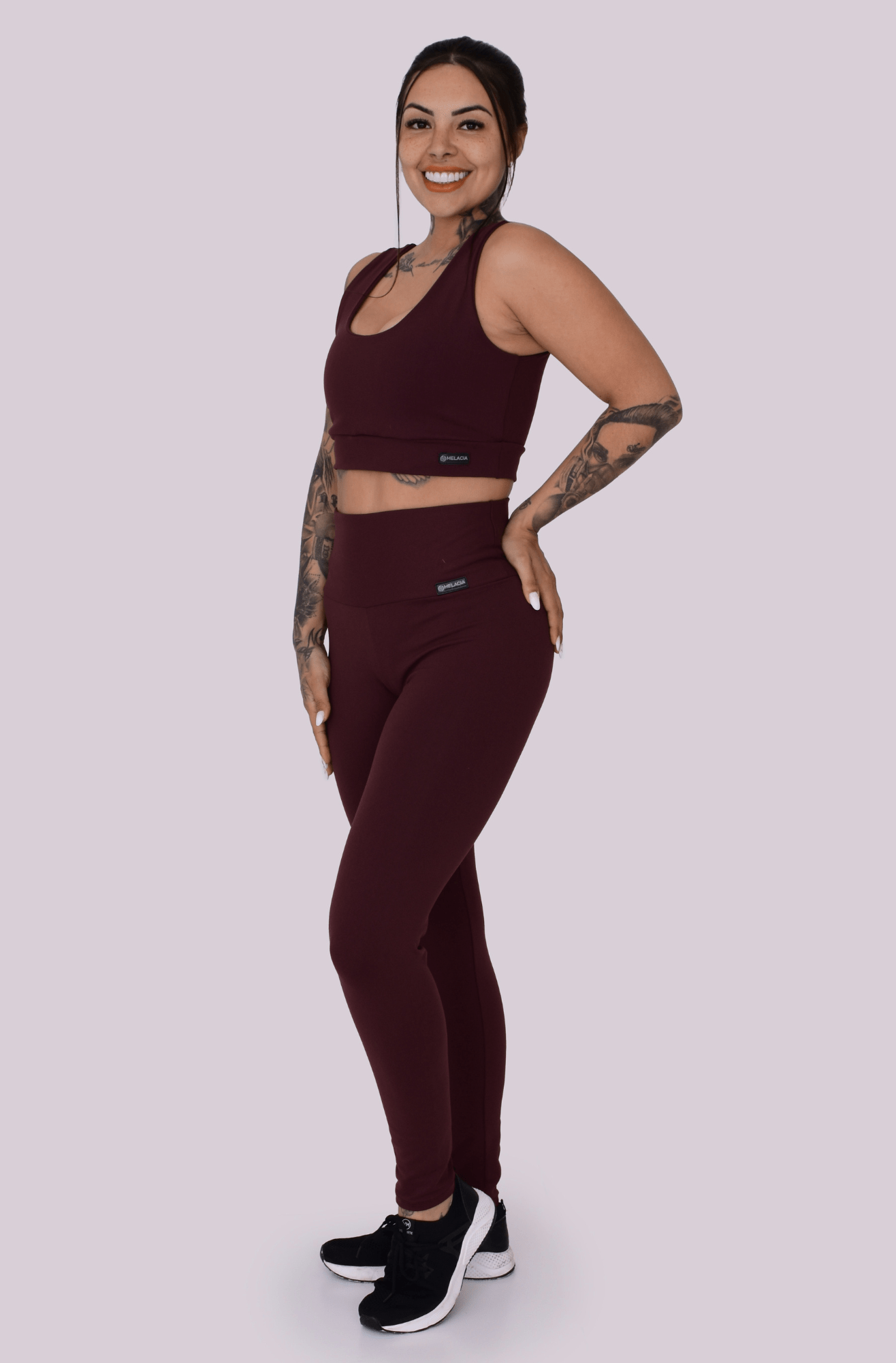 Calça Legging Marrom