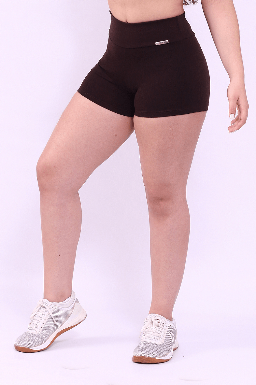 Short Crossfit Marrom