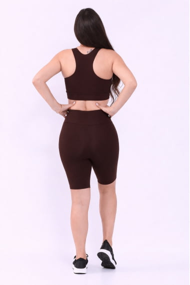 Bermuda Academia Marrom