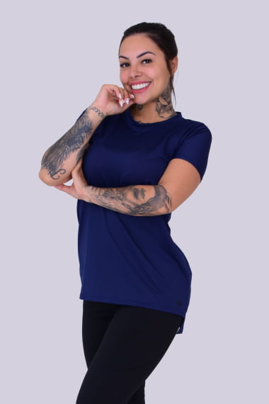 BLUSA SOBRE LEGGING AZUL MARINHO BLUSA SOBRE LEGGING AZUL MARINHO