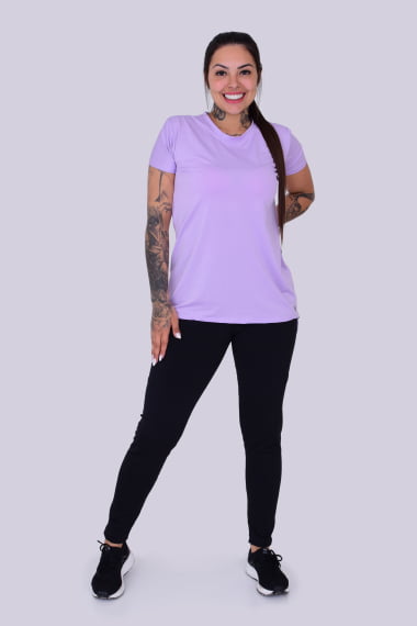 Blusa Sobre Legging Lilás