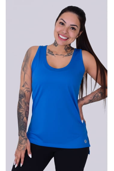 REGATA SOBRE LEGGING AZUL ROYAL