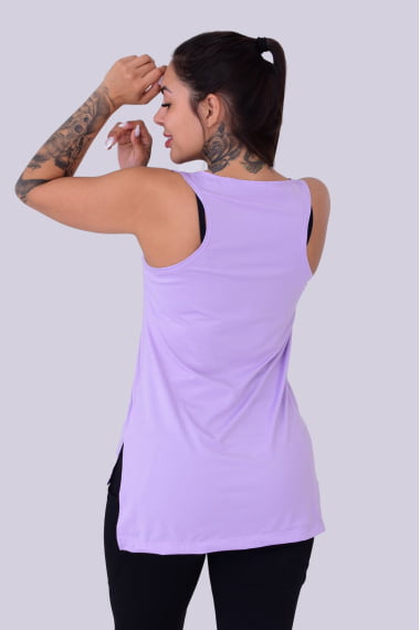 Regata Sobre Legging Lilás