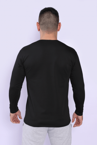 Blusa Térmica Peluciada Masculina Preta