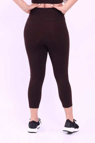 Legging 7/8 Fitness Marrom