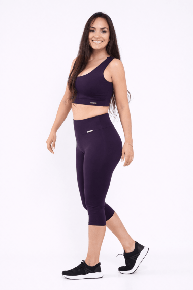 Calça Corsário Feminina Berinjela