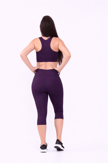 Calça Corsário Feminina Berinjela