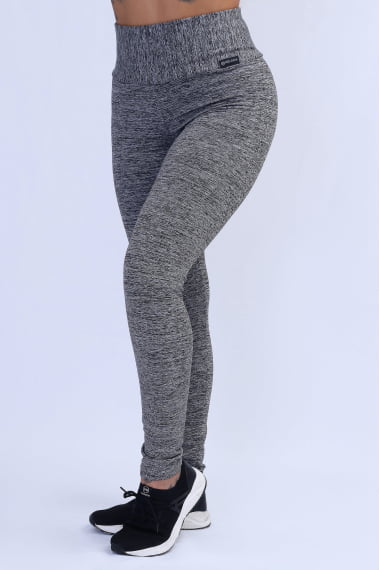  Legging Térmica Peluciada Mescla