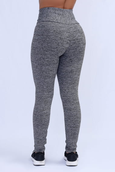  Legging Térmica Peluciada Mescla