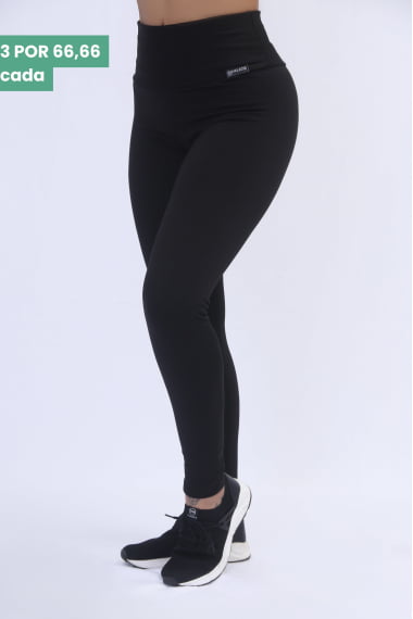 LEGGING TÉRMICA PELUCIADA PRETA LEGGING TÉRMICA PELUCIADA PRETA