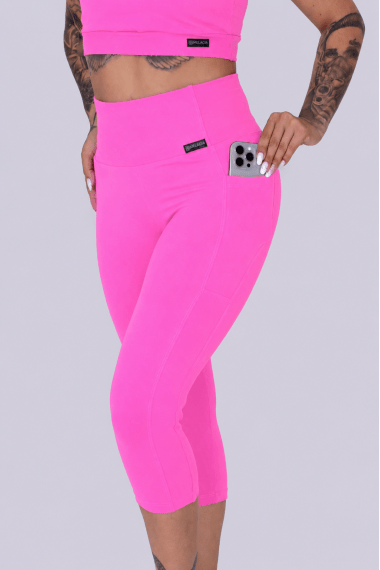 Corsário com Bolso Rosa Chiclete