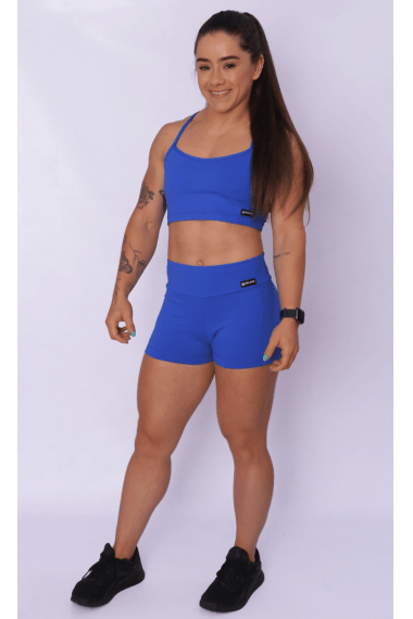 SHORT CROSSFIT AZUL ROYAL