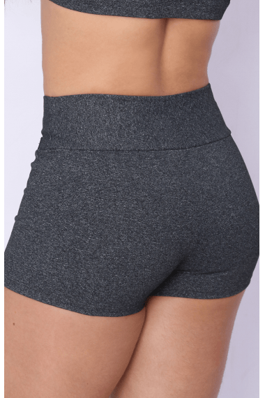 Short Crossfit Cinza Escuro