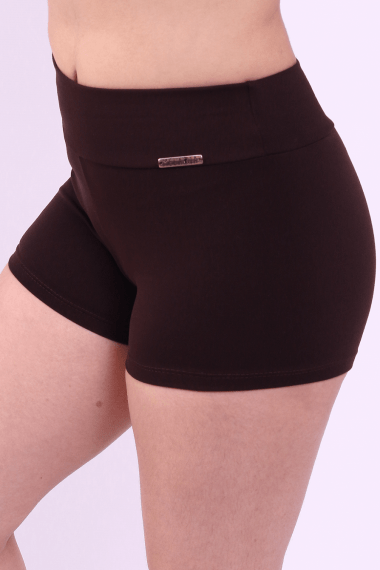 Short Crossfit Marrom