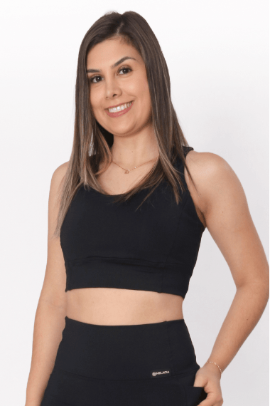 Top Cropped Preto