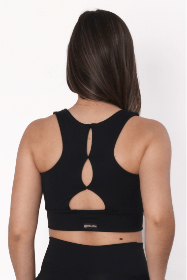 TOP CROPPED PRETO