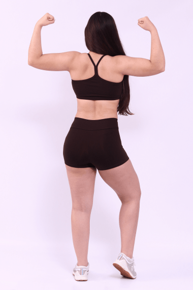 Top Crossfit Marrom