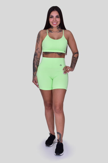 TOP CROSSFIT VERDE NEON - COSTA EM V
