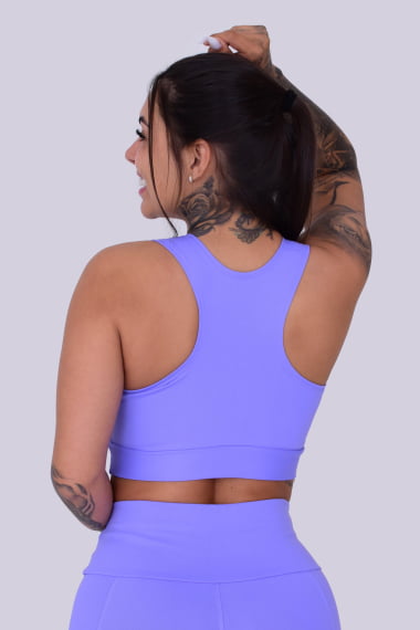 Top Nadador Lilás 