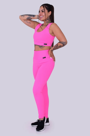 Top Regata Rosa Chiclete