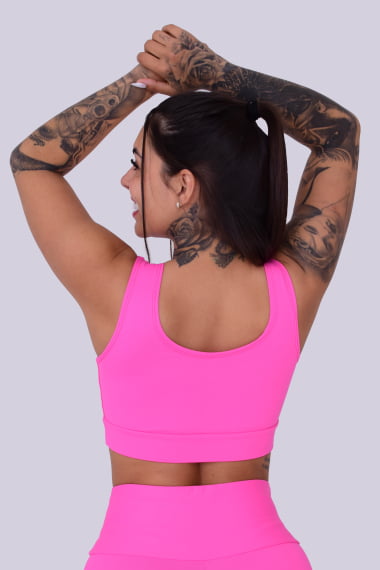 Top Regata Rosa Chiclete