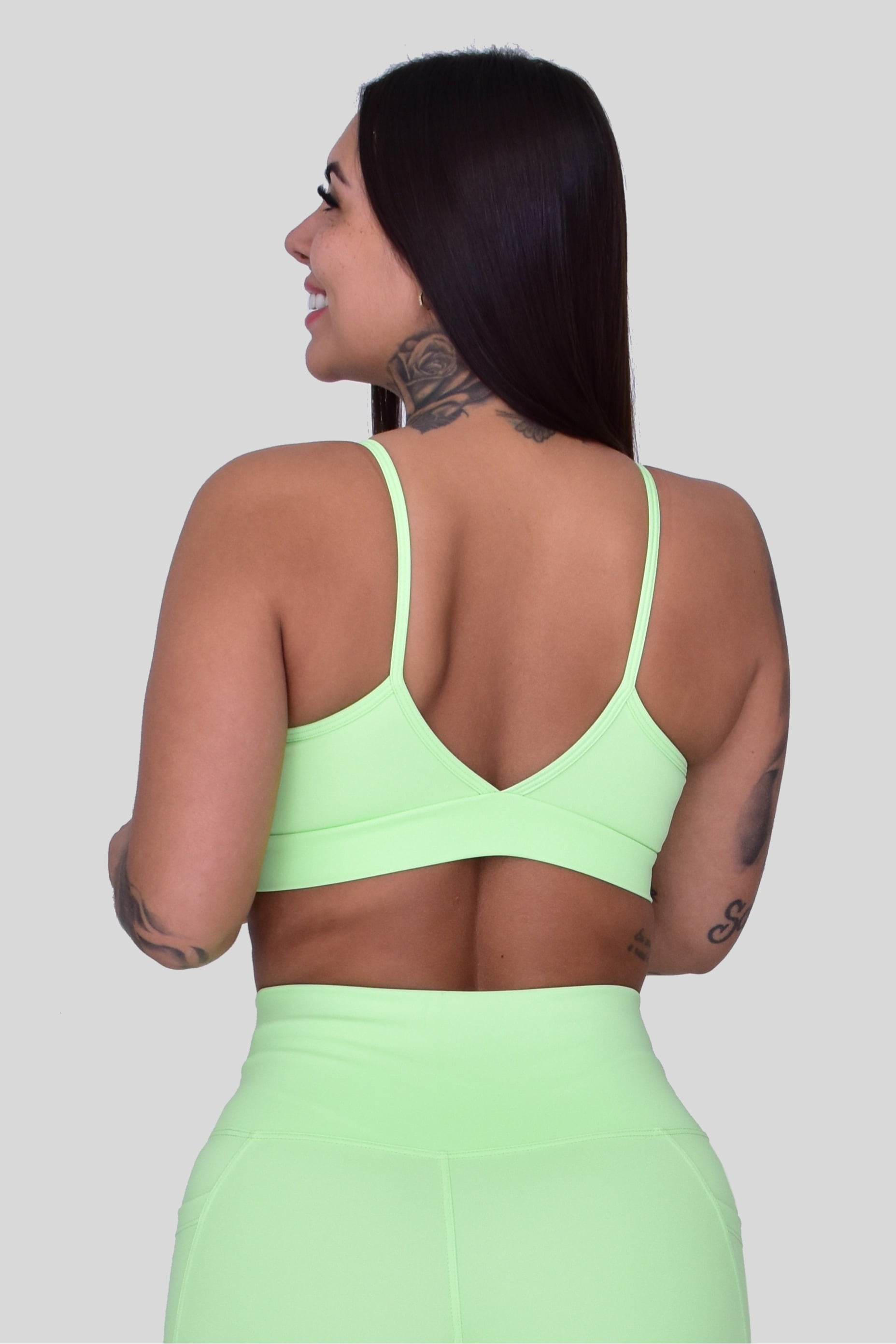 TOP CROSSFIT VERDE NEON - COSTA EM V